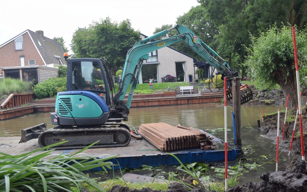 “Vervangen damwand te Zwijndrecht”
