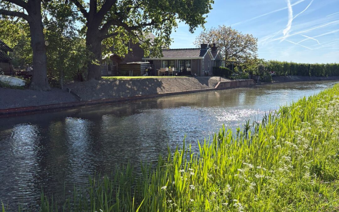 Cothen damwand vervangen Kromme Rijn
